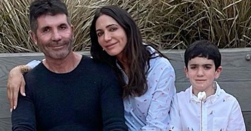 Simon Cowell cuddles Lauren Silverman after alarming fans with appearance