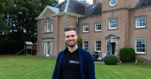 Man who lived on sister's hand-me-downs is now millionaire living in a mansion