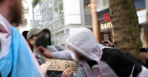 Trans rights protesters attacked and spat at during Birmingham city centre rally