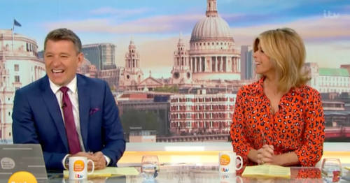 ITV Good Morning Britain star Ben Shephard red-faced over Kate Garraway innuendo