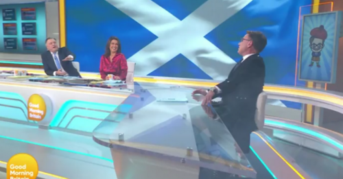Good Morning Britain criticised over Richard Arnold's tribute to Scotland