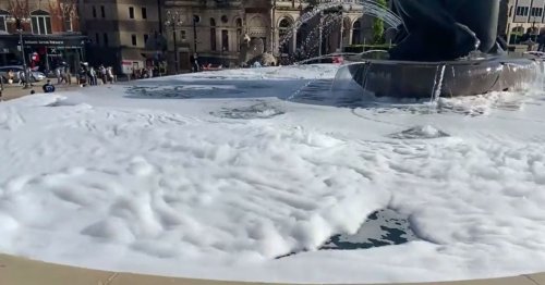 'No respect' - Brummies react after Floozie in the Jacuzzi's fountain runs dry in costly 'vandalism'