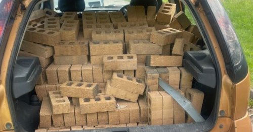 Car full of bricks among 'prohibited' vehicles stopped by police on M5