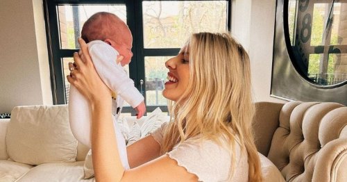 Mollie King shares baby girl's poignant middle name days after dad's death