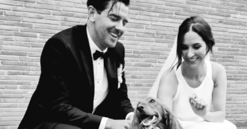 Bromsgrove pet wedding service's photos of dogs on the big day