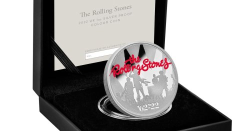 Rolling Stones collectable coins launched by Royal Mint to mark band's 60-year anniversary