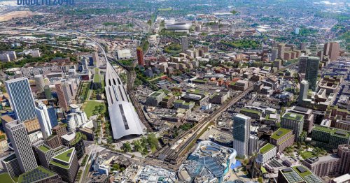 Incredible vision of Birmingham transformed by 2045 revealed as residents urged to 'believe'