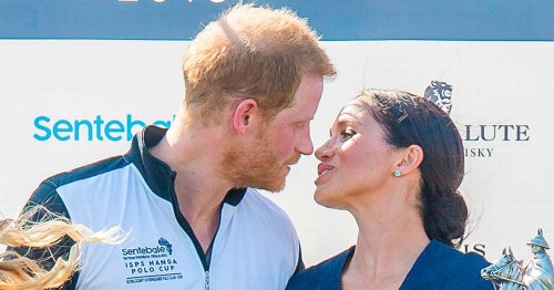Prince Harry stuns fans with reaction to Meghan Markle kissing polo teammate