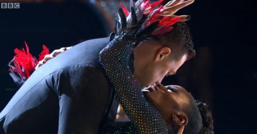 Strictly Come Dancing viewers stunned as they spot second 'near kiss'