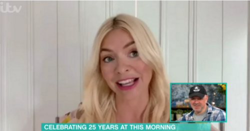 Holly Willoughby and Phillip Schofield return to ITV This Morning to support colleague