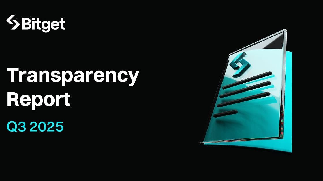 Bitget's Q3 Transparency Report Highlights How UEX Vision Takes Shape Across Exchange, Wallet, and Onchain Ecosystem