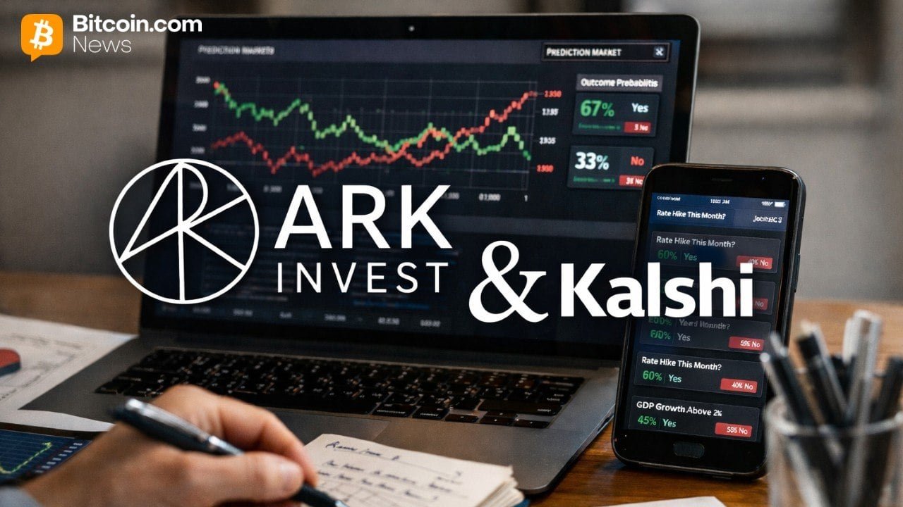 Ark Invest Taps Kalshi Data, Says Prediction Markets Could Reshape Future of Investing