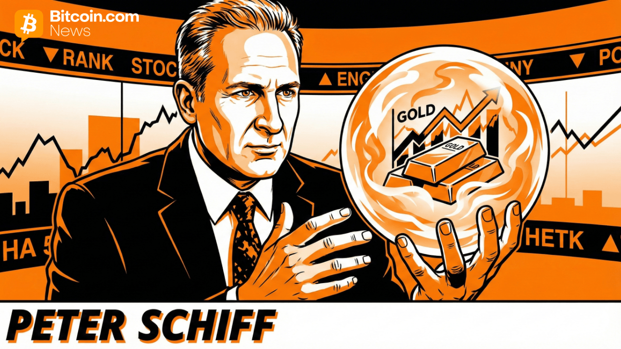 Peter Schiff's Prophecy Fulfilled: Silver Goes Vertical, Bitcoin Falters