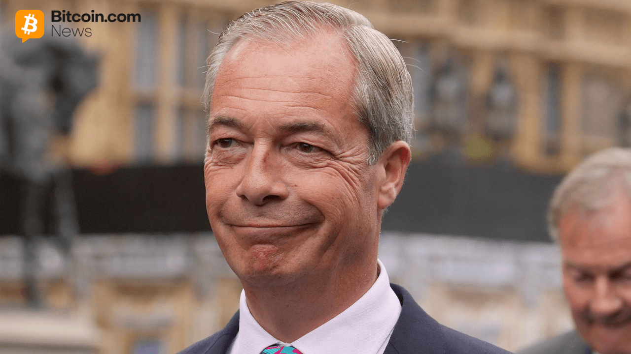 Crypto Investor Gives Nigel Farage's Reform UK Record-Shattering $12 Million Donation