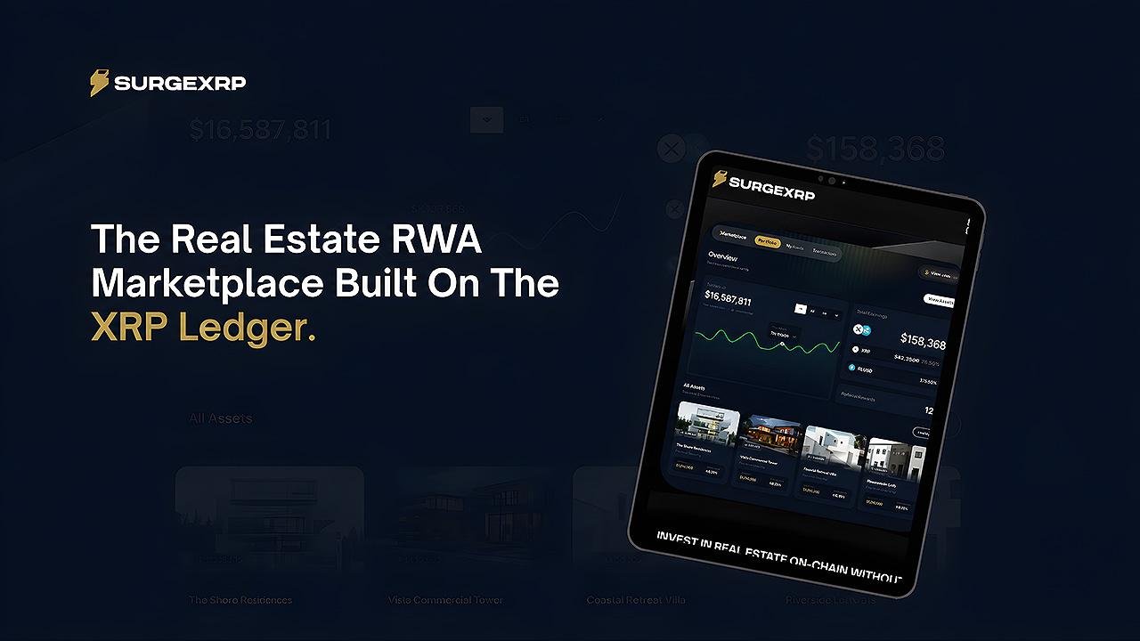 SurgeXRP Announces $SGP Token Launch as the XRP Real Estate Marketplace Targets Q3 2026 Launch