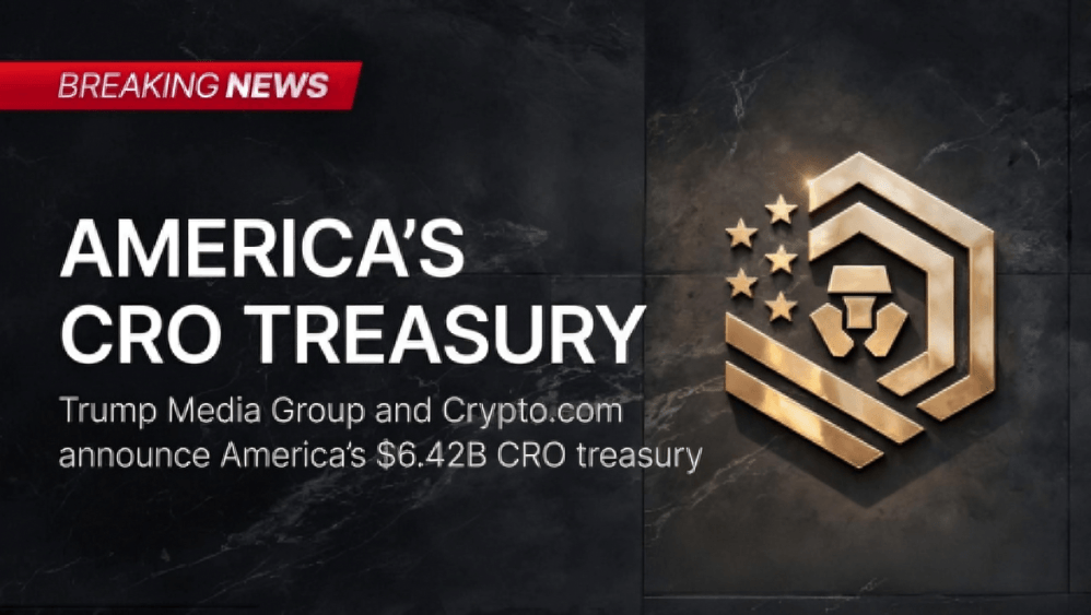 Trump Media Group CRO Strategy to Acquire Up to $6.42 Billion for CRO Treasury