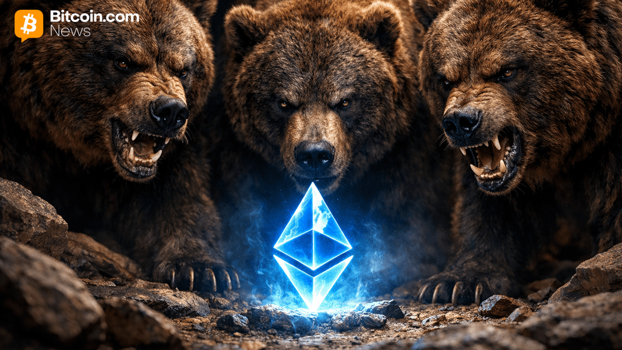 Ethereum Price Analysis: Seven-Day Drop Extends Into Wednesday's Session