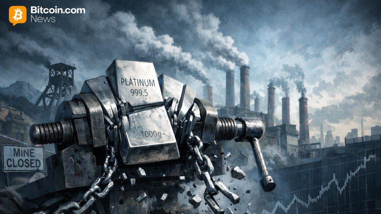 Platinum’s Supply Squeeze Deepens as Structural Deficits Persist