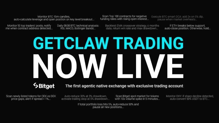 Bitget Gives AI its Own Trading Account, Advancing Toward an Agent-Native Exchange