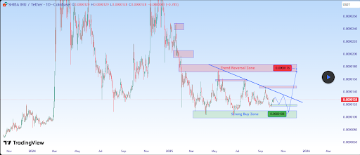 Why The Shiba Inu Consolidation Could End Rapidly With An Explosive Price Rally