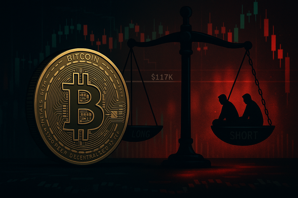 Bitcoin Traders Still Lean Bearish: Shorts Outweigh Longs By 485 BTC