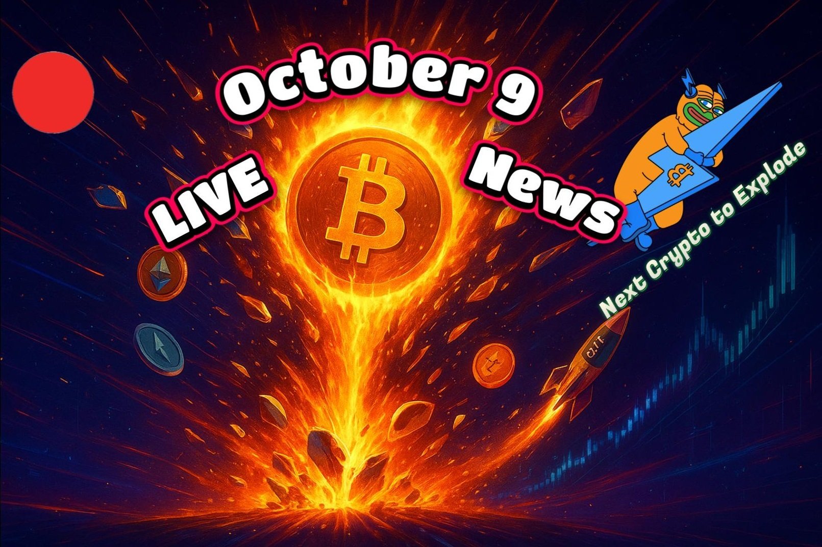 Next Crypto to Explode Live News Today: Timely Insights for Chart Sniffers (October 9)