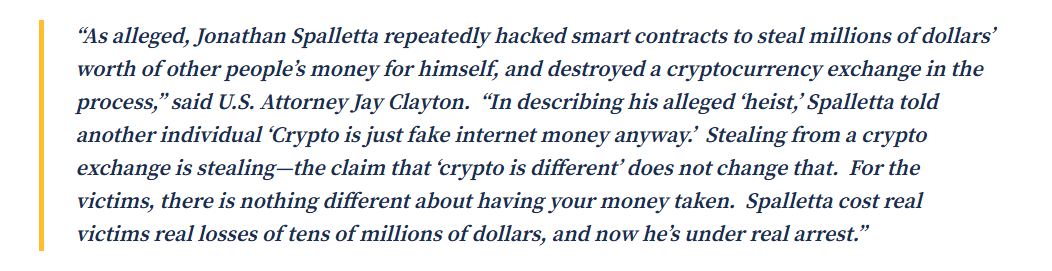 $54M Crypto Hack Nets Maryland Man 30-Year Charge