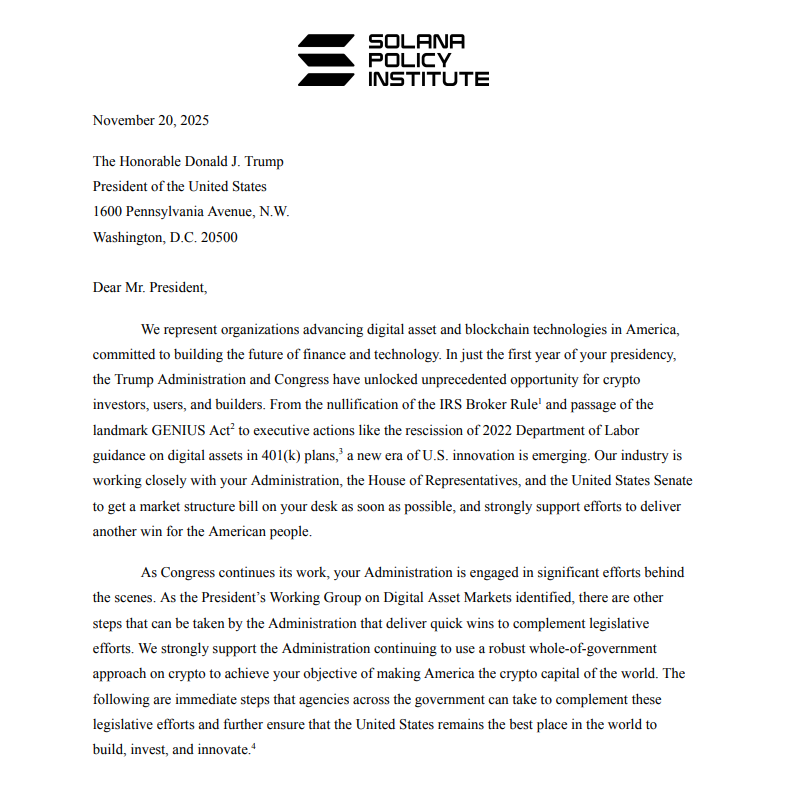 Over 65 Crypto Firms Unite In Letter To Trump: Lead Or Fall Behind