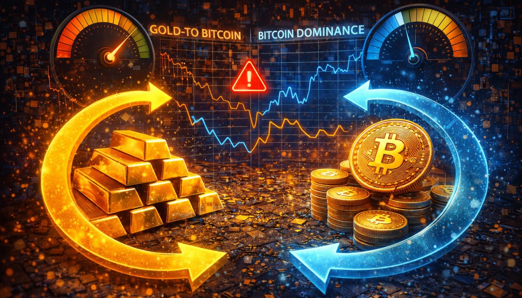 The Gold-to-Bitcoin Rotation Narrative Is Back, Is This Good For the BTC Price? | Bitcoinist.com