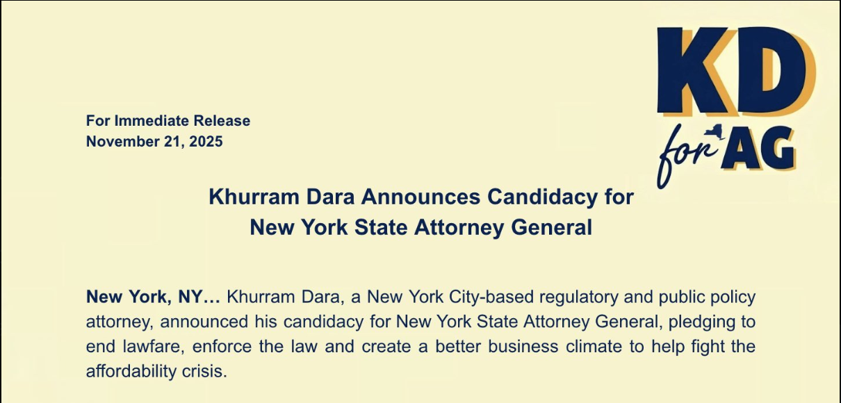 Ex-Coinbase Lawyer Reveals Agenda In Bid For New York AG Office – Details