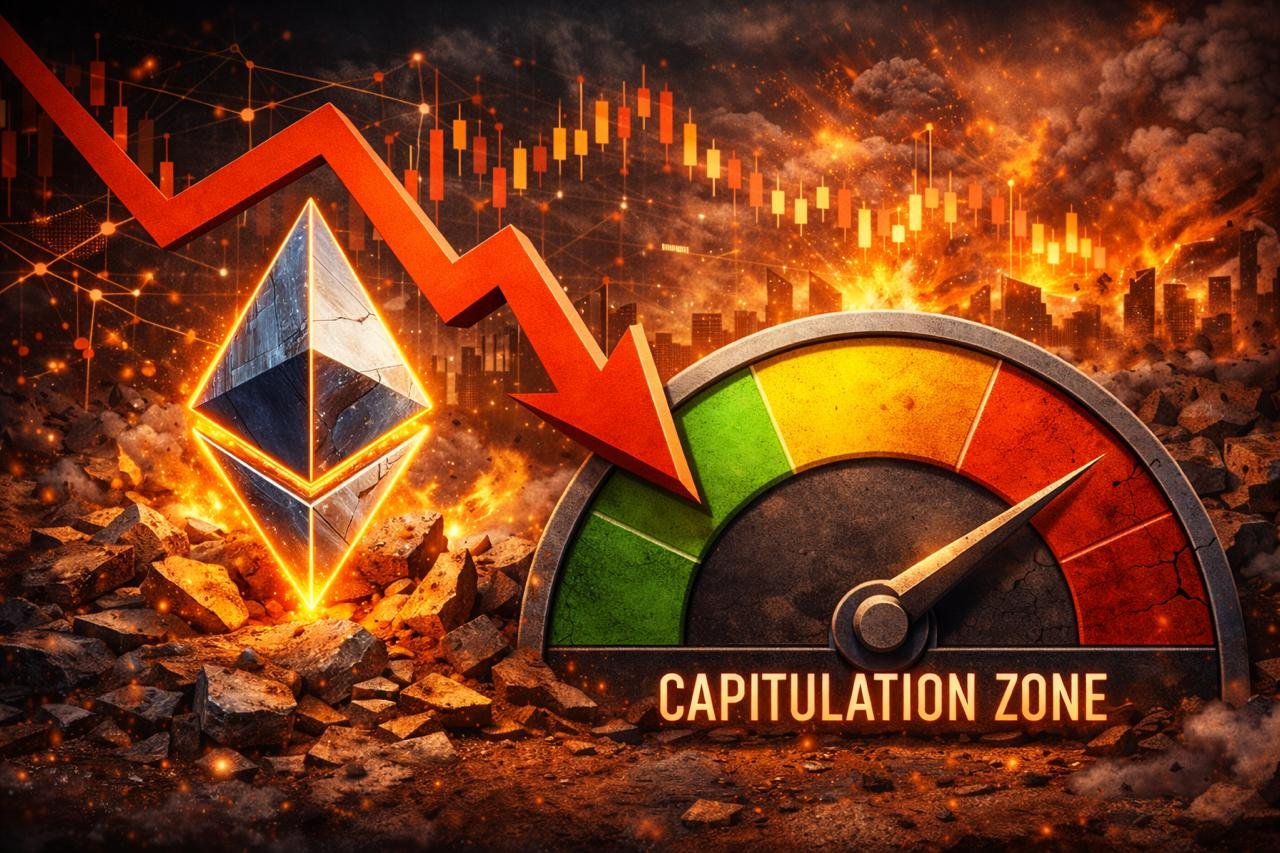 Ethereum Approaching Major Capitulation Zone — On-Chain Metrics Hint At Impending Shift