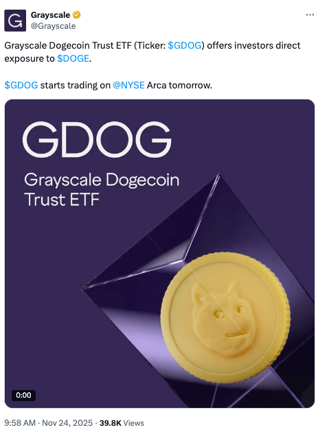 Best Meme Coins to Buy as the Dogecoin ETF Goes Live