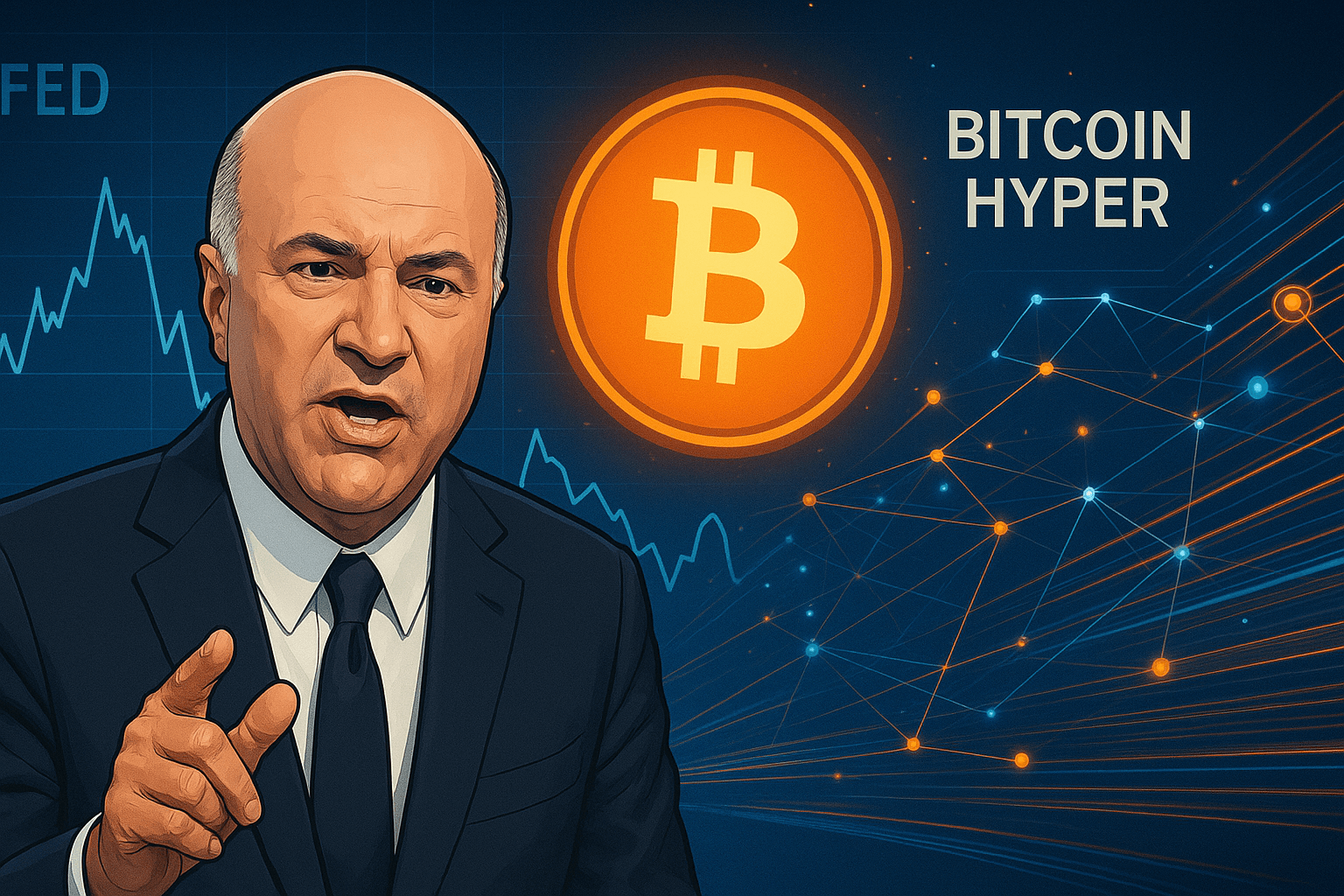 Kevin O'Leary: Fed Cuts Don't Matter for $BTC, Bitcoin Hyper Set to Ride the Wave