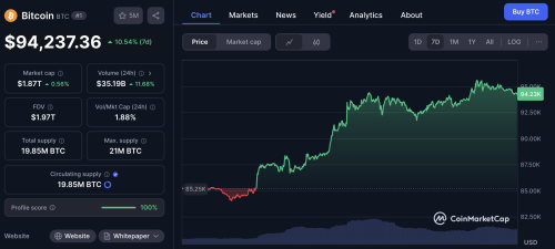 Best Altcoins to Watch as Bitcoin Nears $100K