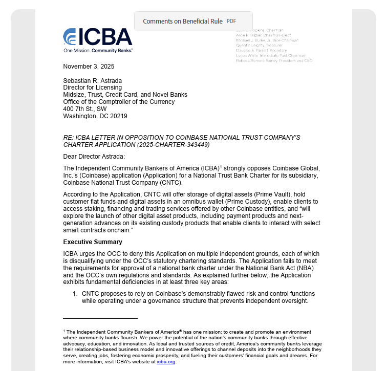 Coinbase Official Says Banks Are Standing In The Way Of Financial Innovation