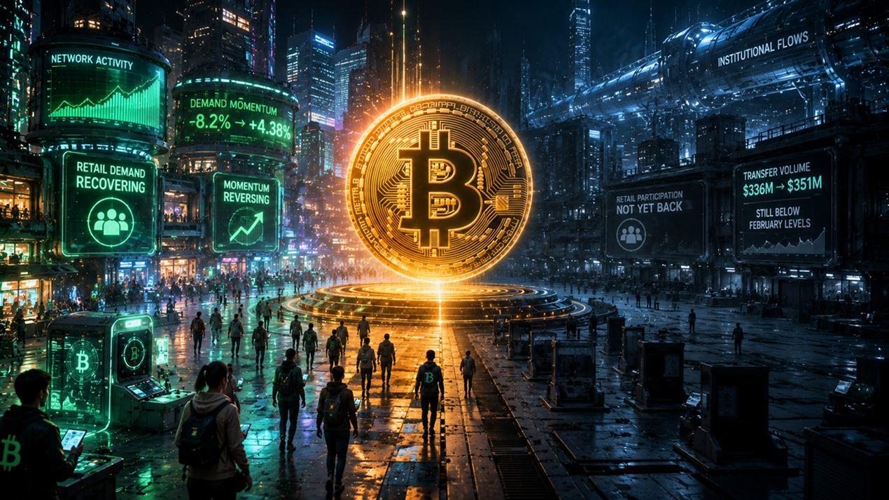 Bitcoin Retail Demand Turns Positive Again: Is The Crowd Coming Back?