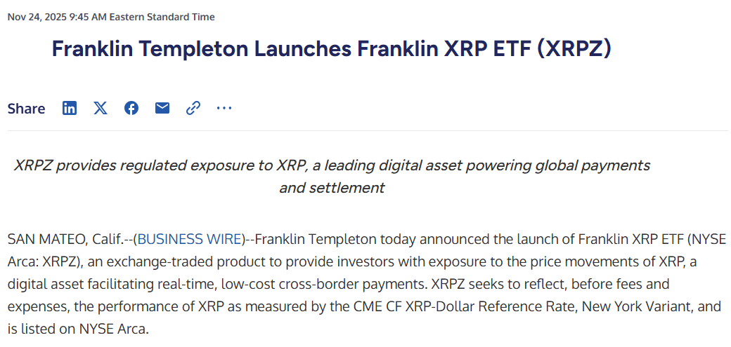Franklin Templeton ETF Adds Dogecoin, XRP, Solana – Spotlight Turns to PEPENODE’s 10x Potential