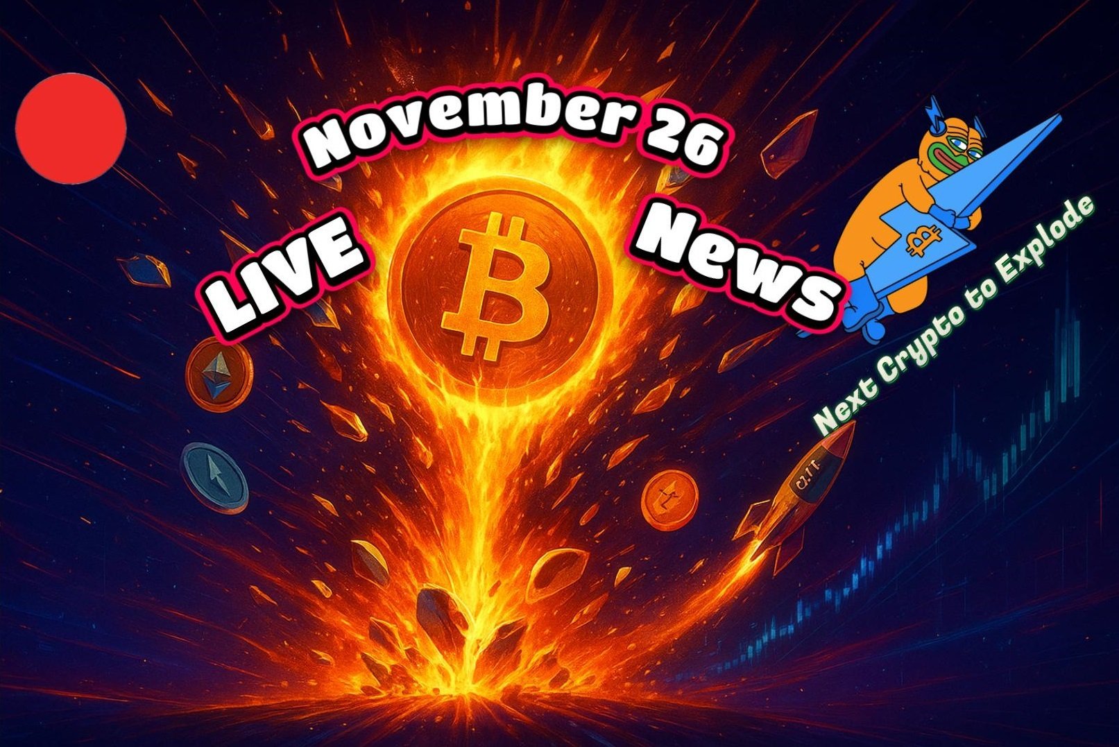 Next Crypto to Explode Live News Today: Timely Insights for Chart Sniffers (November 26)