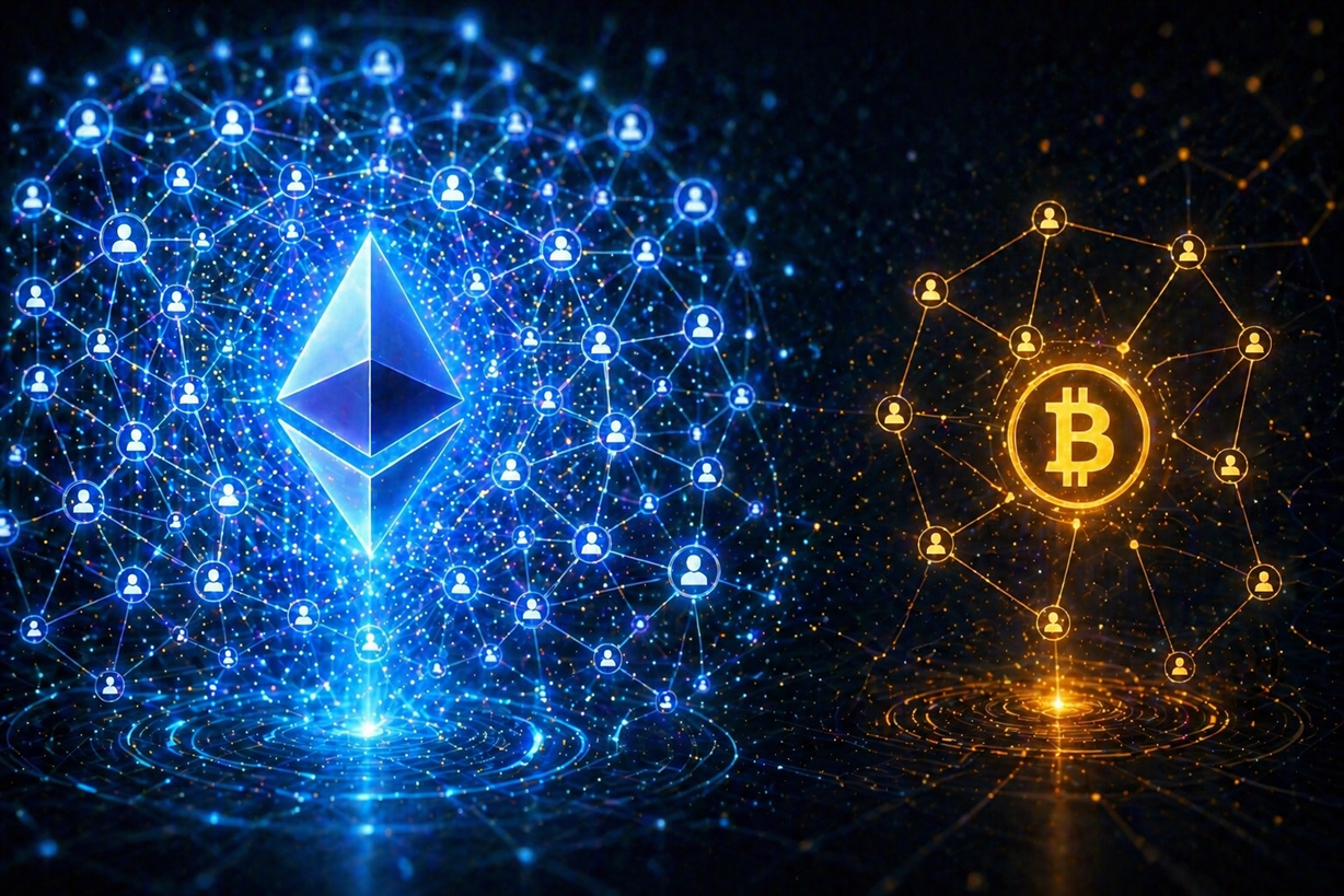 Ethereum Nears 190M Holders—Triple Bitcoin’s Count In Widening Adoption Gap