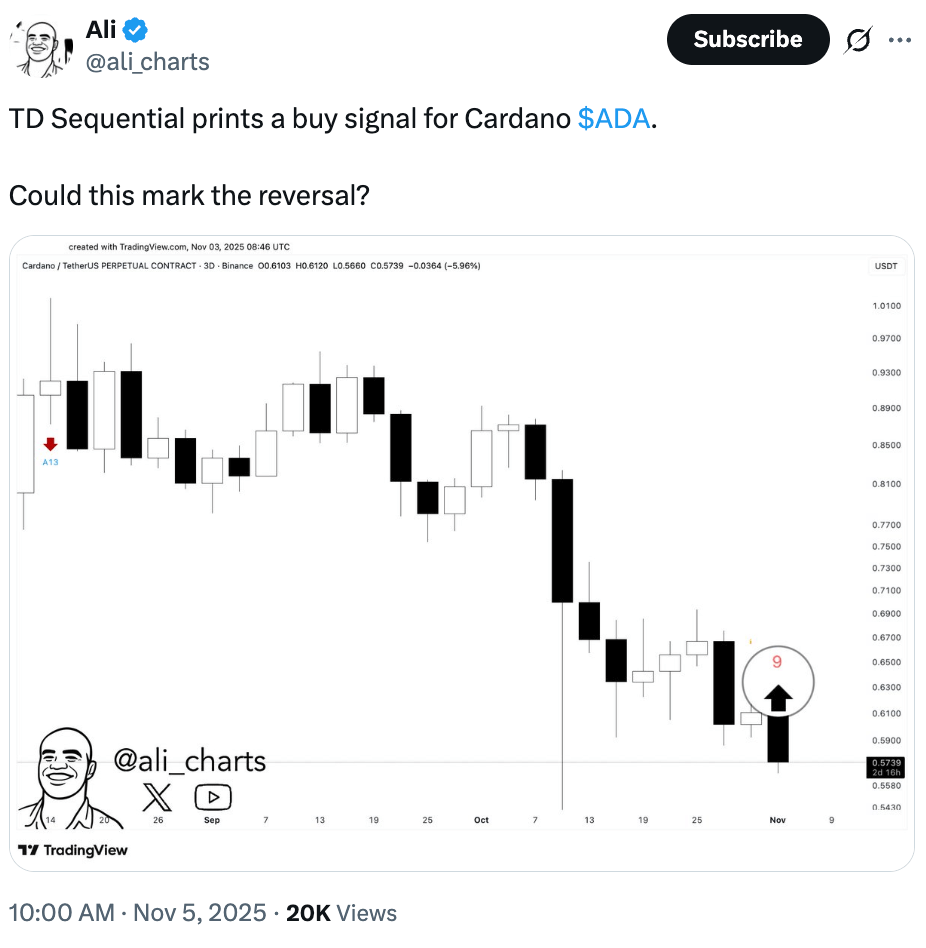 Is Cardano Set for a Rebound After a Rough 30 Days? SUBBD Token Continues to Pump in Today’s Down Market.