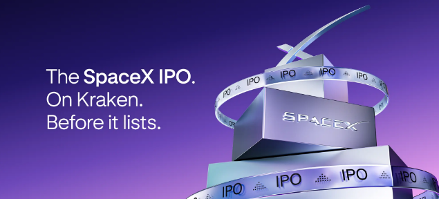 Want In On SpaceX? Kraken Unveils Early IPO Access Via xStocks