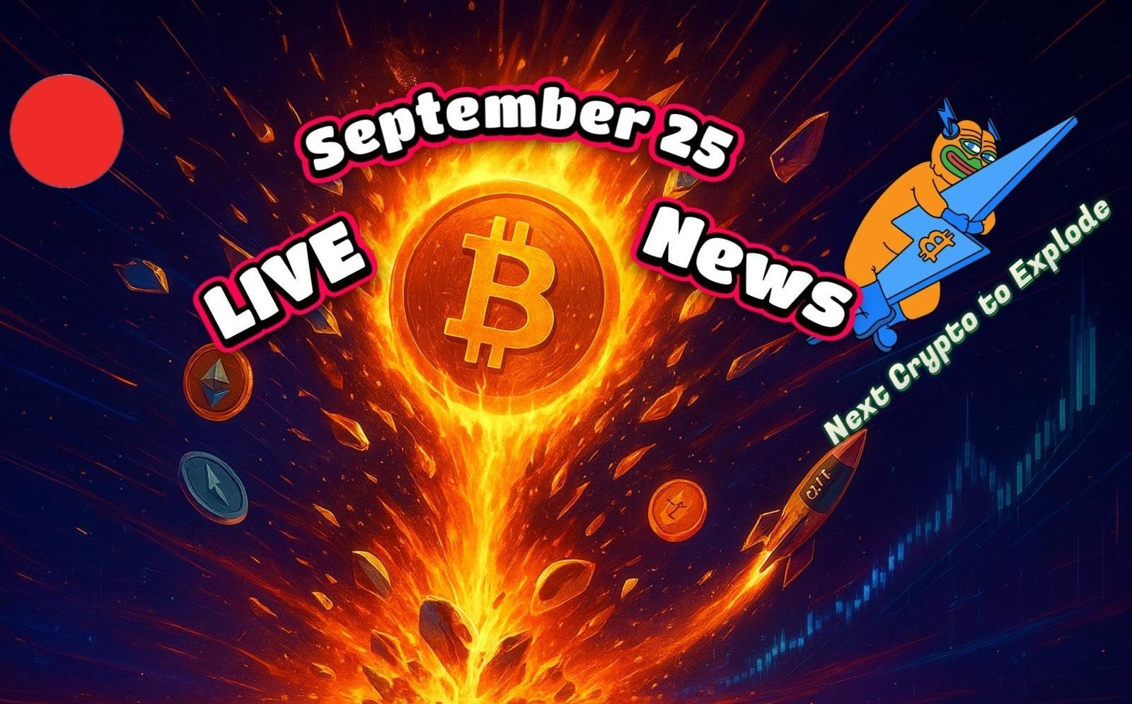 Next Crypto to Explode Live News Today: Timely Insights for Chart Sniffers (September 25)