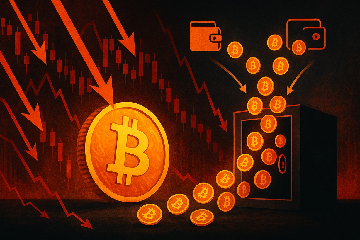 Bitcoin Short-Term Holders Are Capitulating: 60,000 BTC Hits Exchanges At Loss
