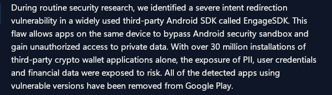 Android Flaw Leaves 30 Million Crypto Wallets Open To Attack: Microsoft Analysts