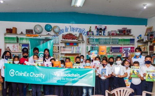 CoinEx Charity Book Donation Worldwide: 10,000 Books Donated Across 11 Countries