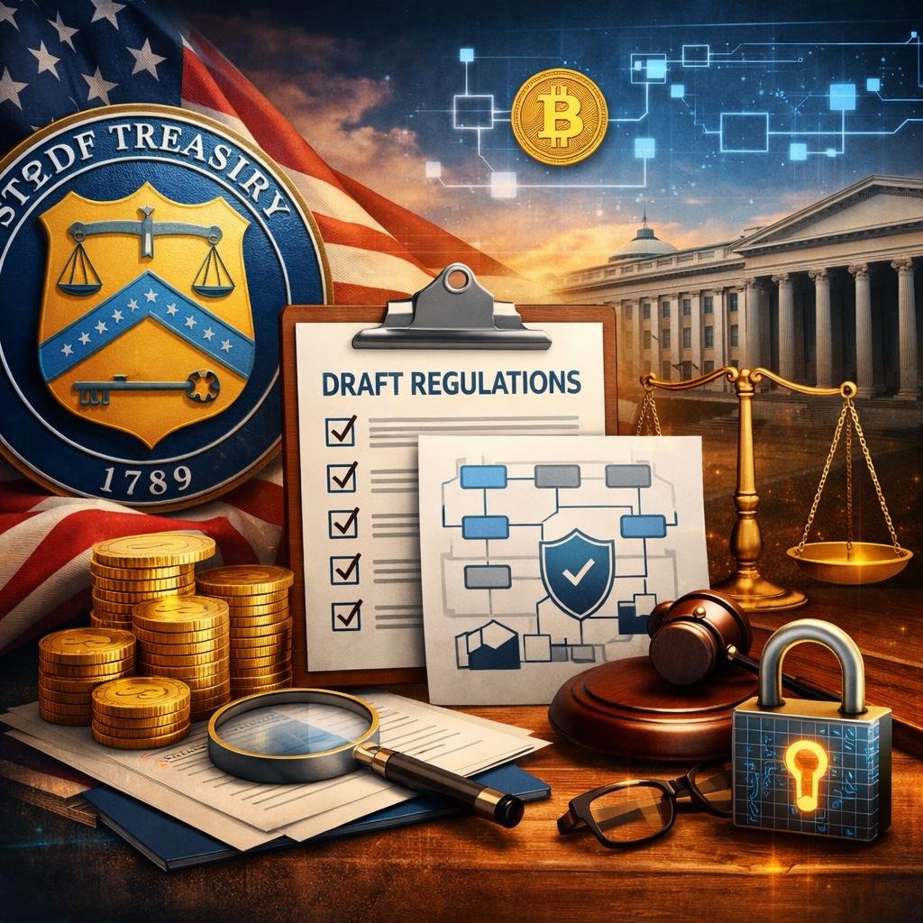 US Treasury Rolls Out Draft Rule To Implement GENIUS Act Compliance Program