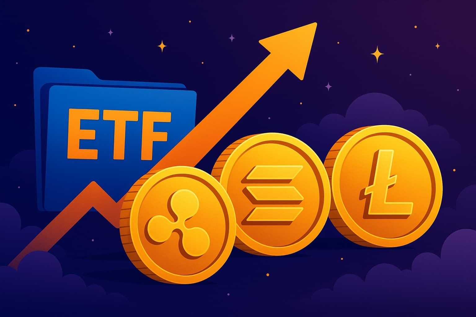 Altcoin: Làn sóng ETF bùng nổ – XRP, SOL, LTC, HBAR, DOGE, LINK và sự xuất hiện của cơ hội mới