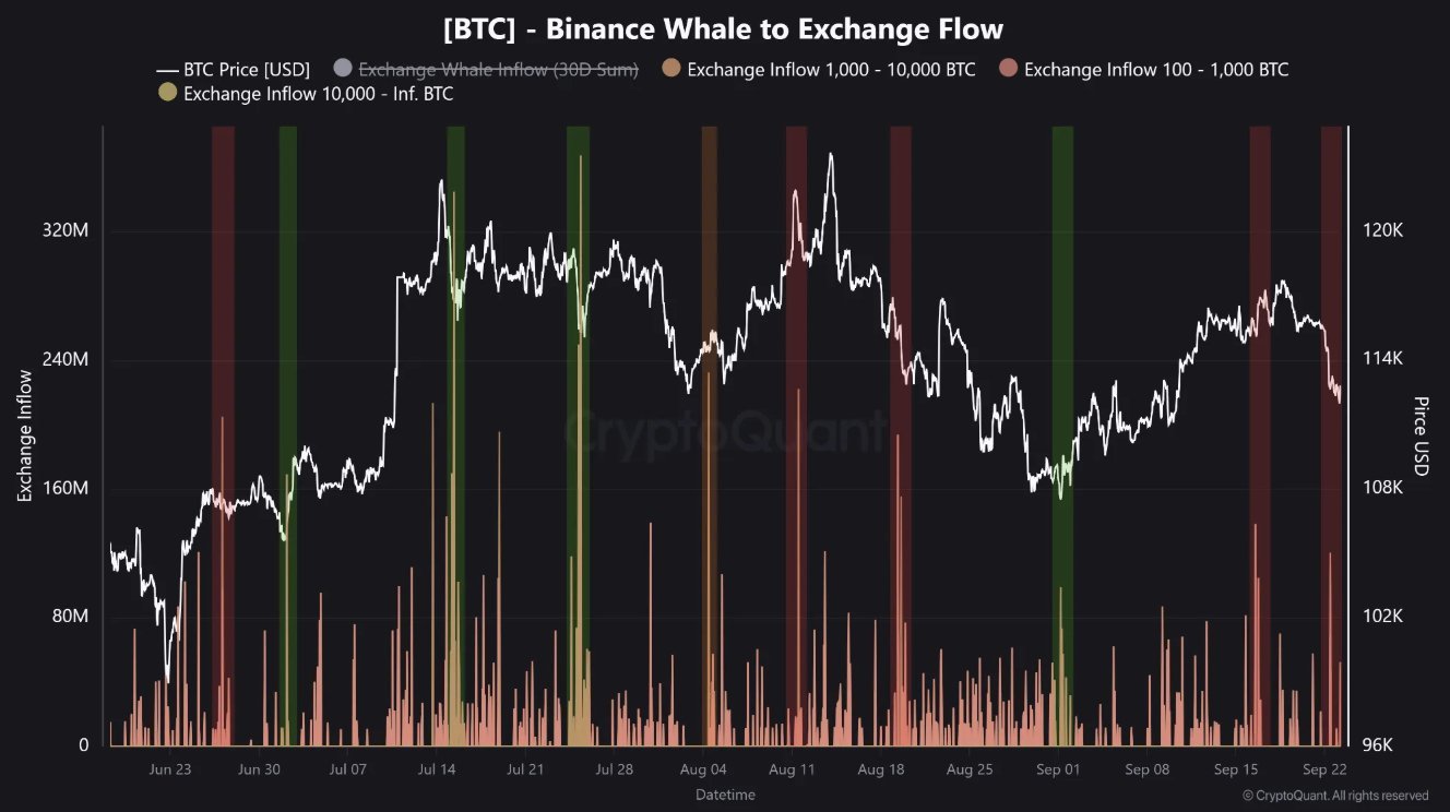 Bitcoin Whale Deposits To Binance In Record Volumes – Is Another Major Sell-Off Brewing?