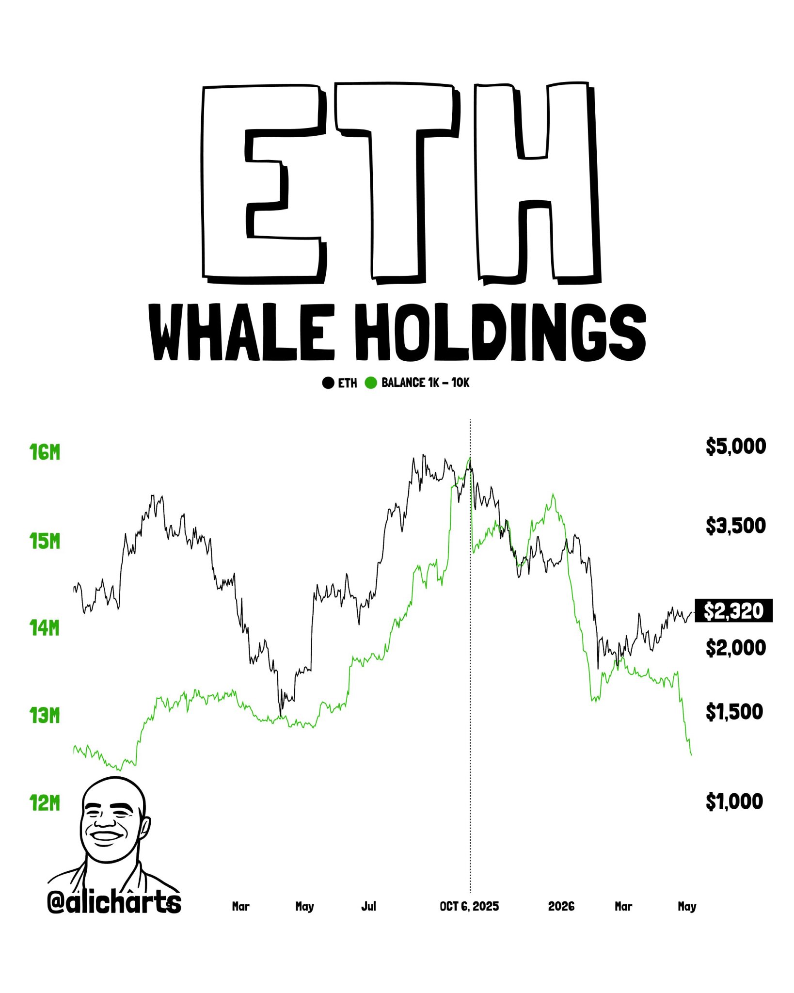 Ethereum Whales Loses Nearly 25% Of Their Holdings Amid Market Shift