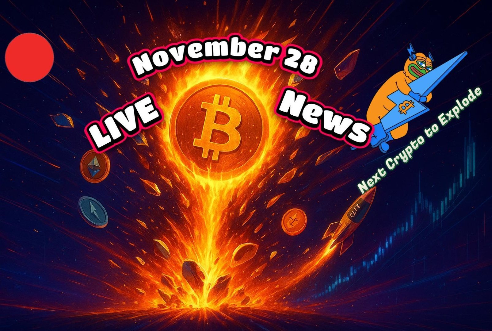 Next Crypto to Explode Live News Today: Timely Insights for Chart Sniffers (November 28)